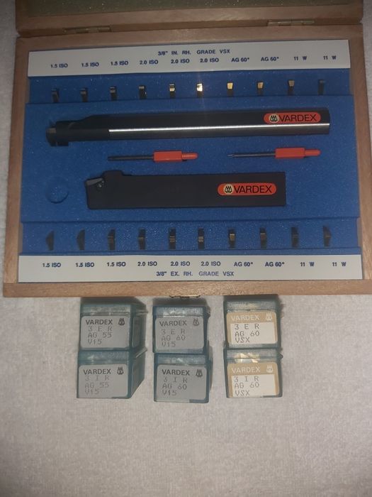 Pastile Carbura Widia TiN si portcutite pt filete int. și exterioare