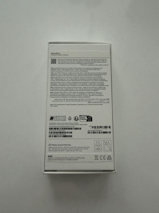 Iphone 16 pro 256 gb гаранция yettel