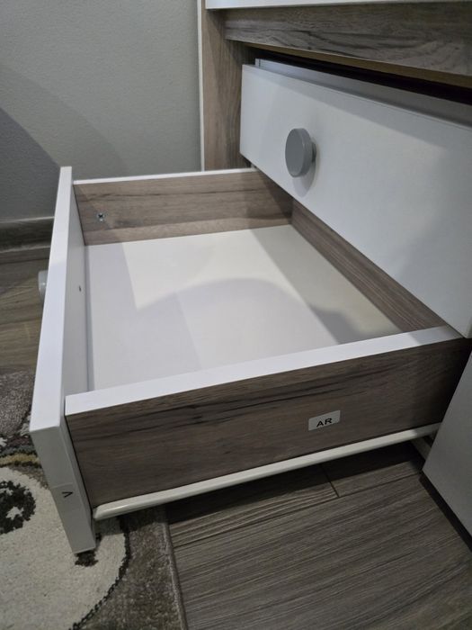 Бебешка кошара / легло с подвижна решетка на три нива в цвят