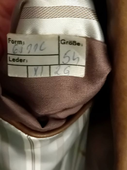 Sacou din piele naturală, mărimea 54