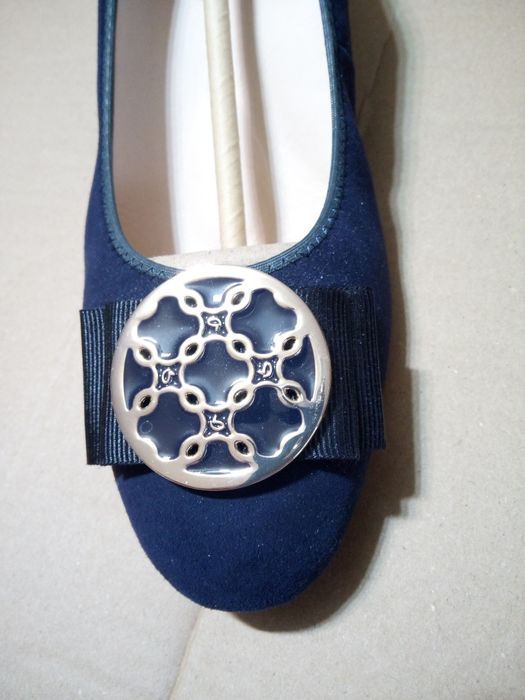 Pantofi ARA piele întoarsă bleumarin