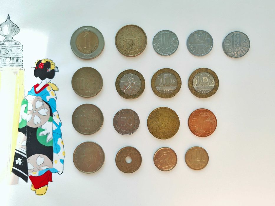 Монеты разных стран