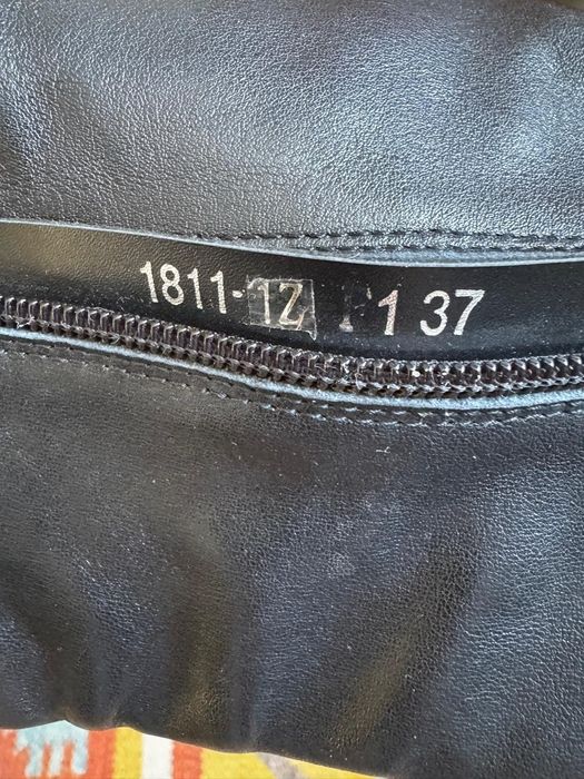 Кожаные сапоги Баскони