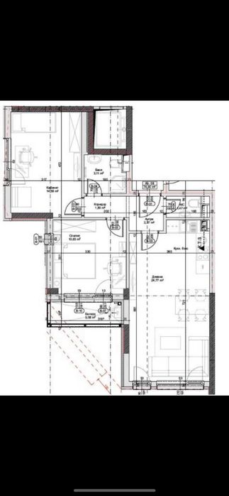 Продава се Тристаен апартамент в София, Драгалевци - 90 кв.м за 2773 €/кв.м - Снимка #22