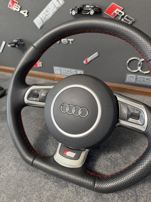 Volan sport tesit Audi b5 b6 b7 tts c6 perforat