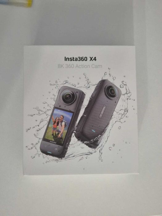 Insta360 X4 - 8K 360° Action Cam - Nou