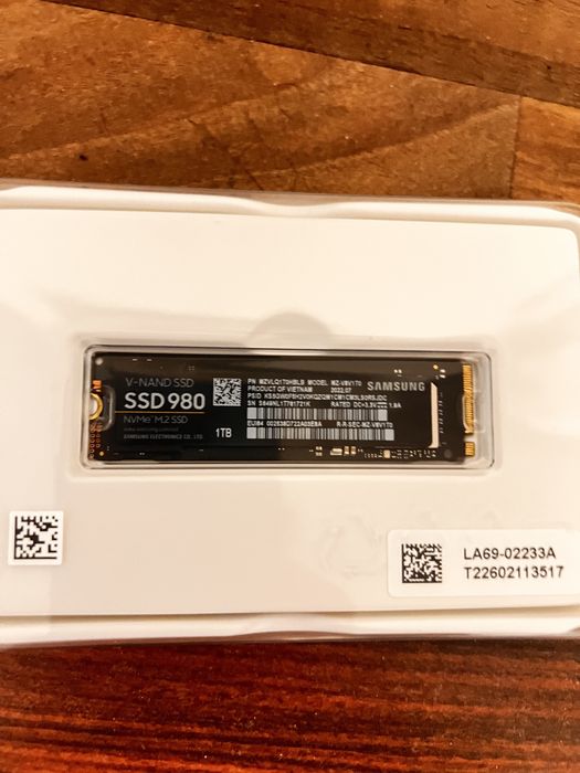 Samsung 980 NVMe m2 1tb