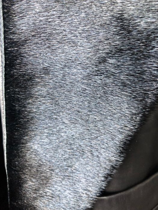 Продавам мъжко дълго кожено яке / манто, размер XXL