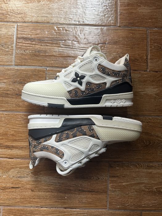 Lv Skate Leopard Swarovski/ Marimea 41(Doua cutii + Accesorii)
