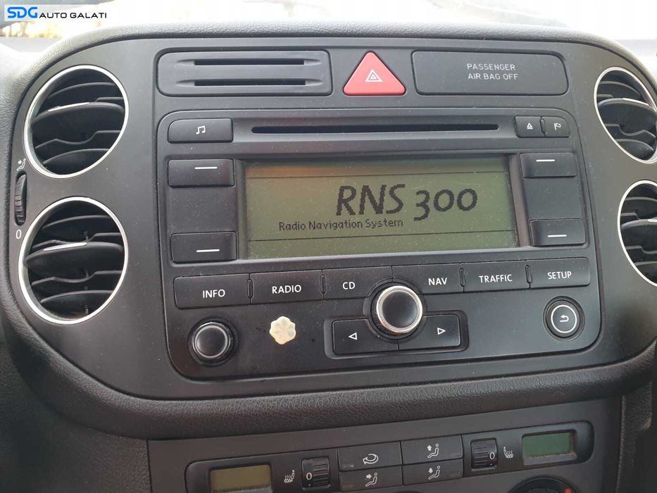 Navigatie Radio CD Player RNS300 Volkswagen Passat B6 2005 - 2010 [C1442] [depozit hală 4]
