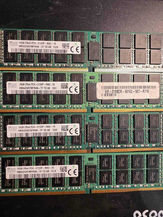 64GB Ram Hynix 4x16GB 2133MHz DDR4 pentru Server