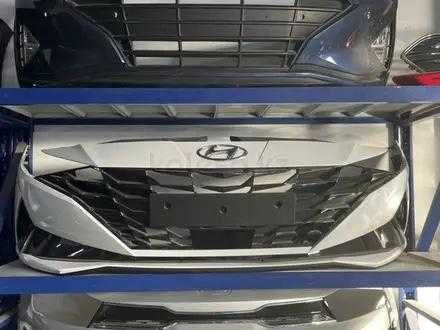 Бампера Сборе Хендай Элантра Оригинал 2021 / Hyundai Elantra 2023г