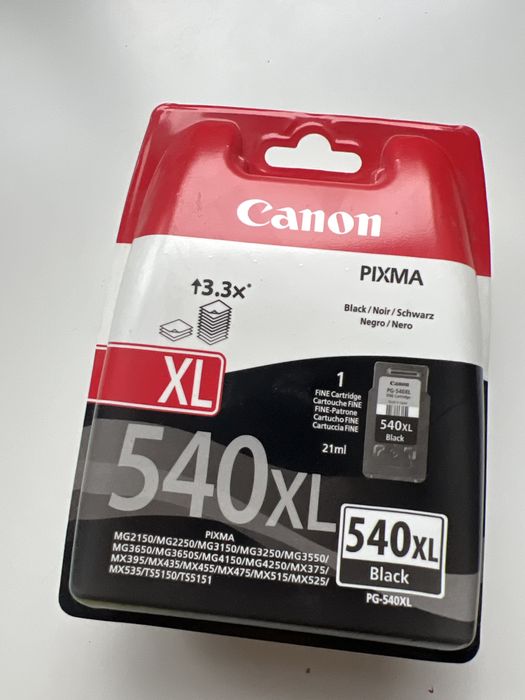 Vand cartus original Canon 540 xl negru