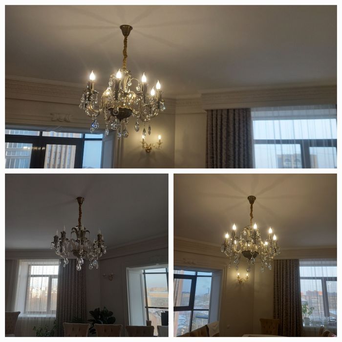 Продам Люстру и 4шт бра