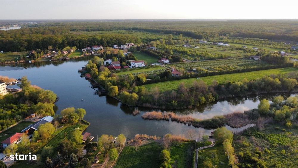 vanzare teren cu deschidere lac Snagov