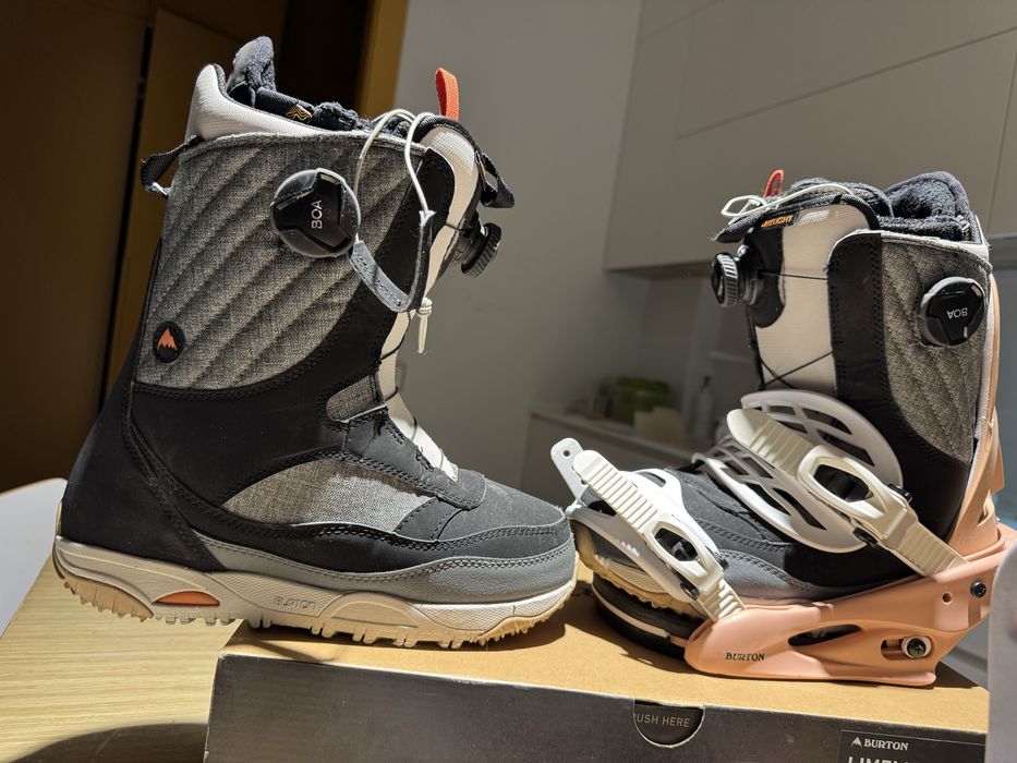 Burton ботинки и крепления ( женские )