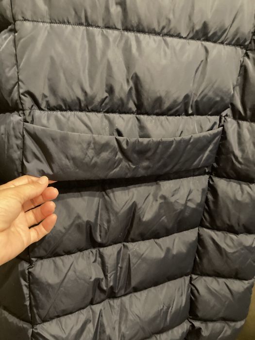 Пуховик зимний без капюшона