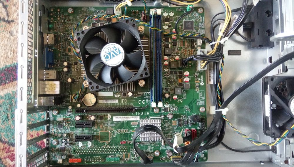 Компактный системный блок на i3-4130 компьютер ПК процессор