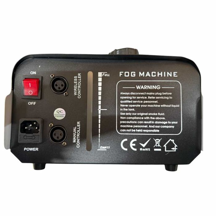 Машина за пушек с LED осветление и дистанционно 1000W/4000W/ГАРАНЦИЯ