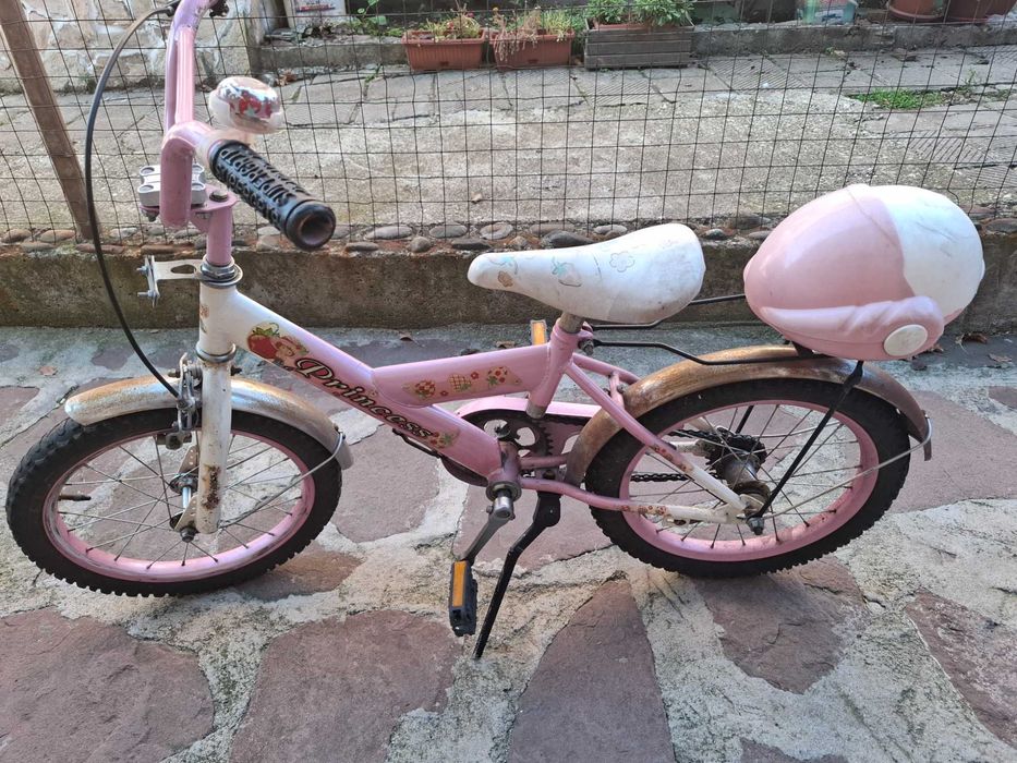 Детски розов велосипед 16 "