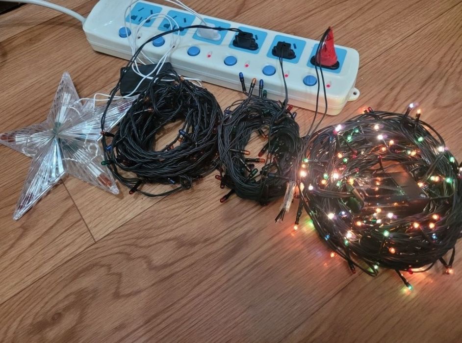 Украшения гирлянды на Ёлку