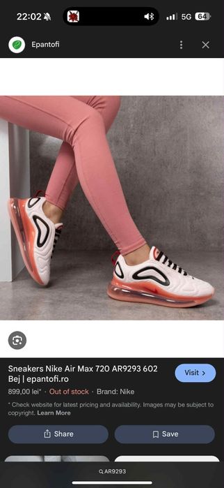 Nike Air Max măr 38,5