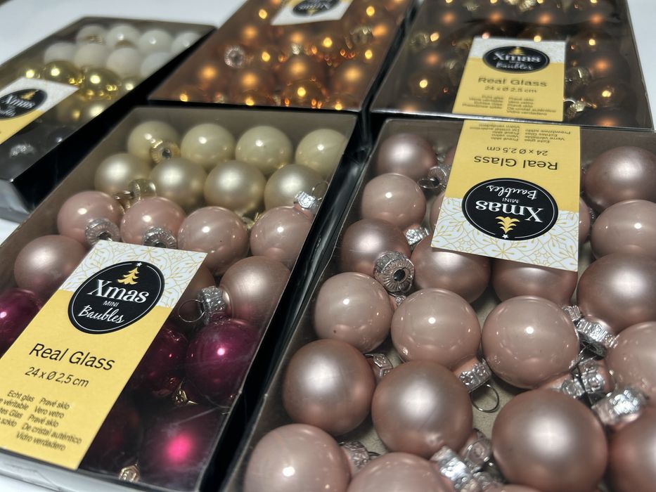 Стъклени коледни играчки Немско качество