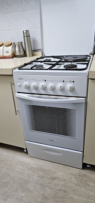 Электро-Газовая плита Lysva