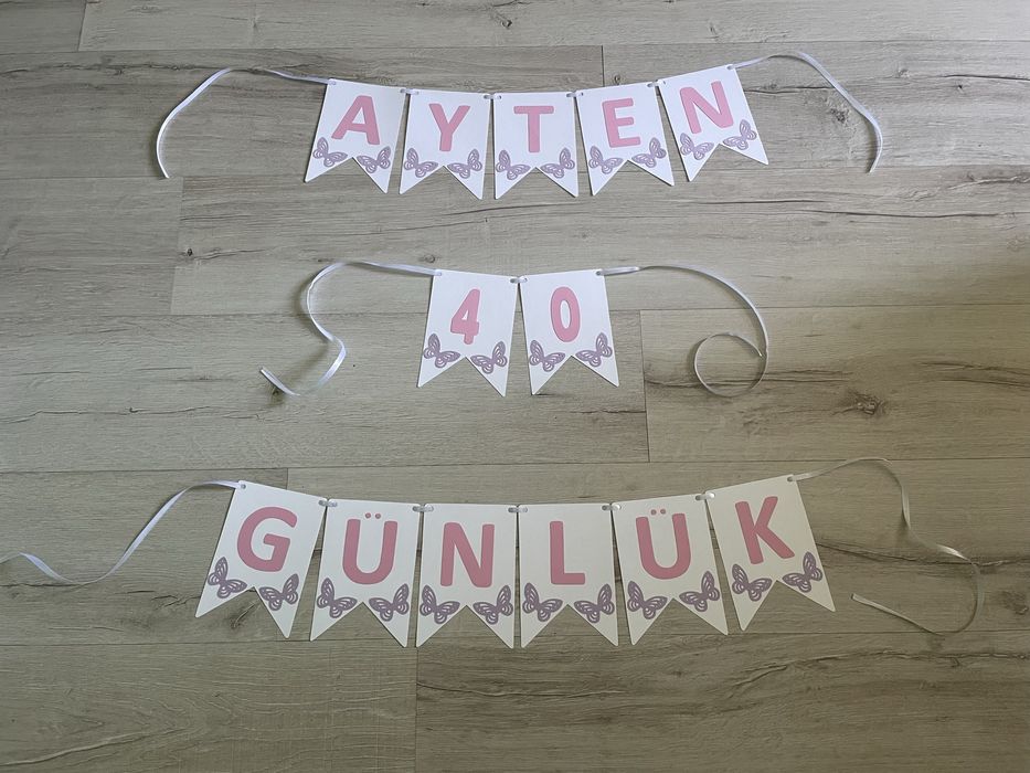 Надписи за рожден ден, Lollipop мечета/еленчета, картонена торта