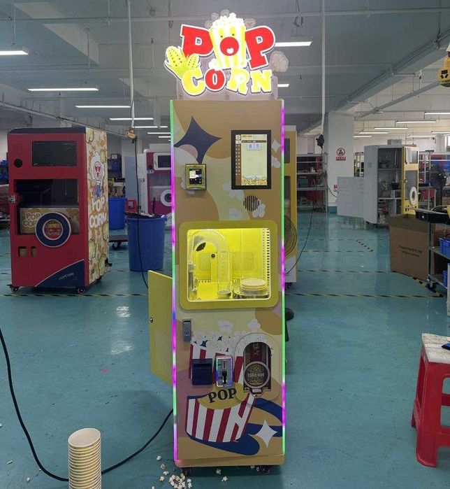 Професионална вендинг машина за царевични пуканки Popcorn Vending Pro