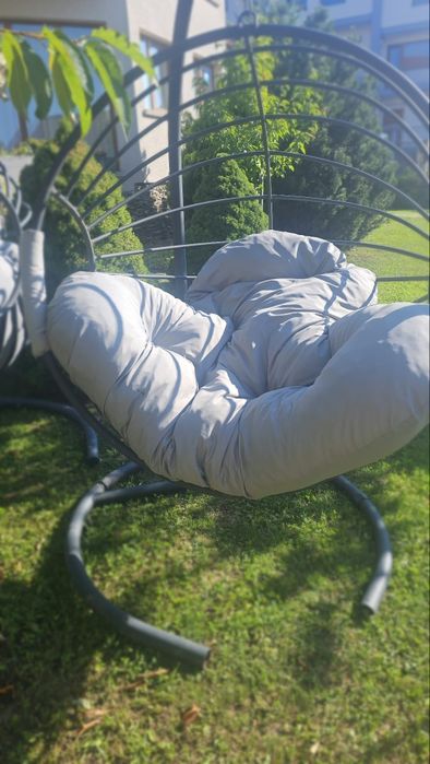 Balansoar gradina .metal gri