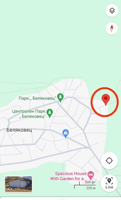 Продава се Парцел в с. Беляковец, Област Велико Търново - 1400 кв.м за 33 €/кв.м - Снимка #1