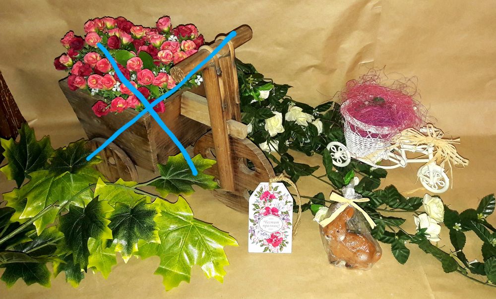 Изкуствени цветя и декорация