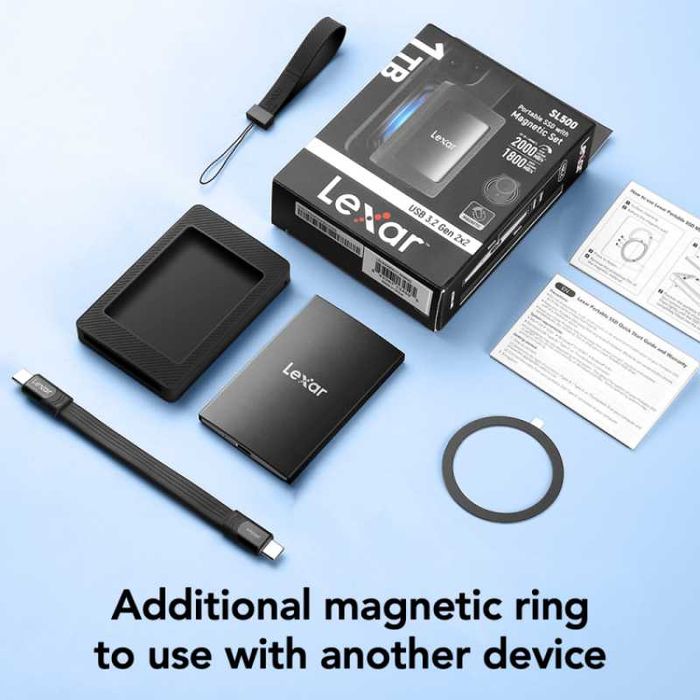 Lexar sl300, Lexar sl500 magnetic, Kingston 1TB-2TB