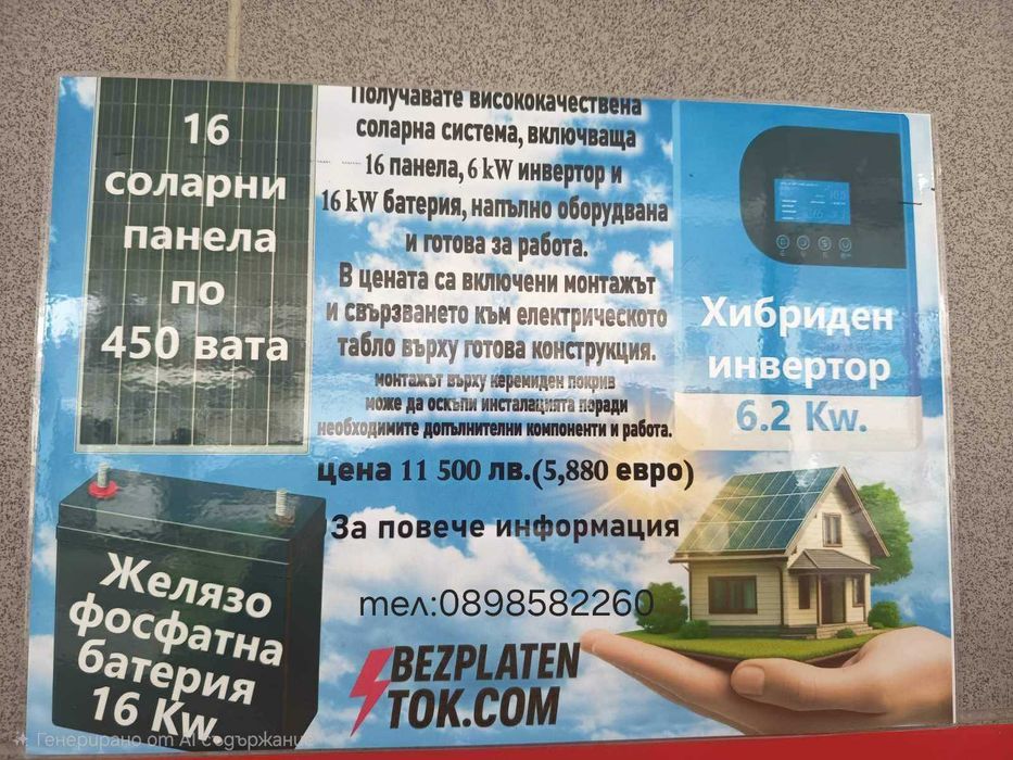 Фотоволтаици монтаж