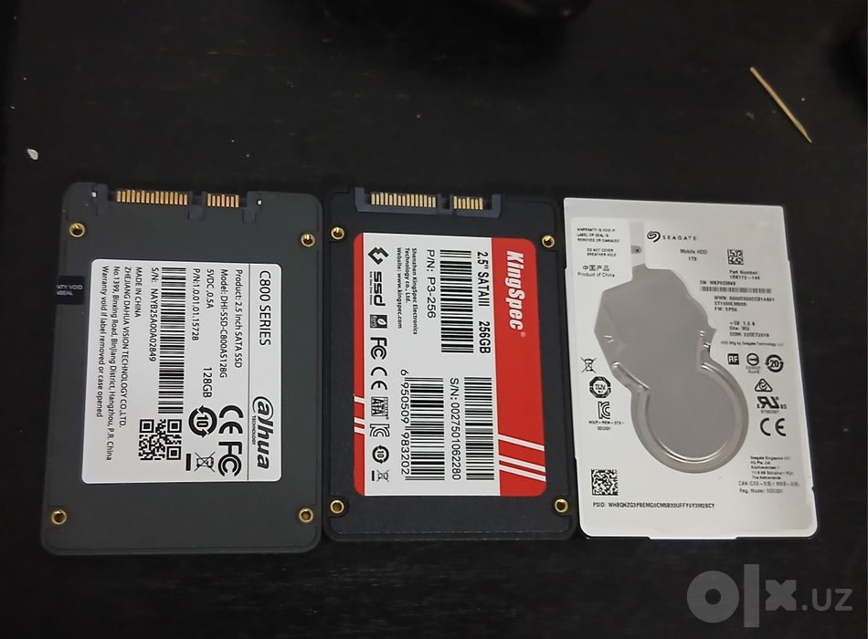 SSD 128 GB  HDD 1tb