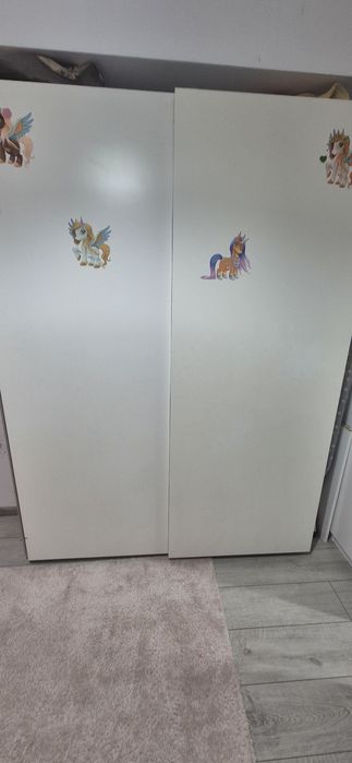 Dulap ikea de haine alb 200x150x40
