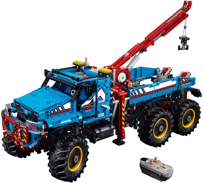 Lego 42070 Technic 6x6 Влекач за всякакви терени All Terrain Tow Truck