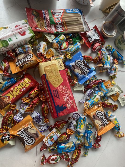 Новогодний набор кульки набор кулок сыйлық оптом шоколод киндер акция