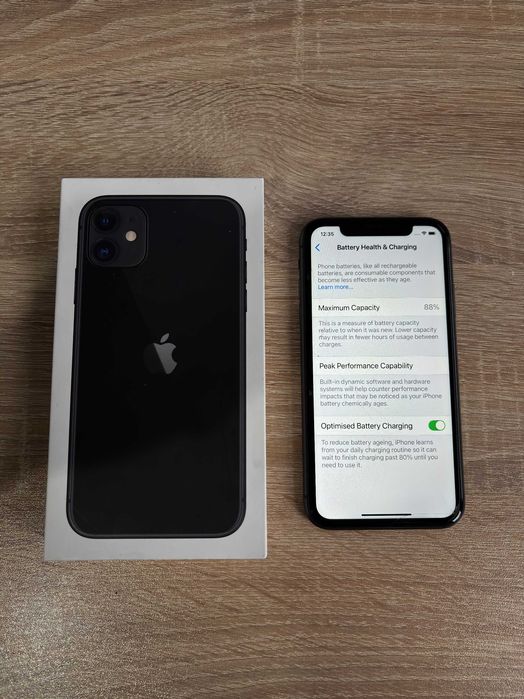 iPhone 11 – 64GB, Батерия 88%