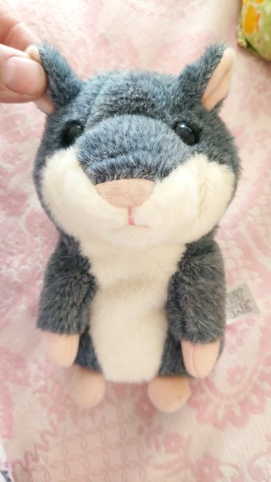 Говорящий хомяк повторюшка