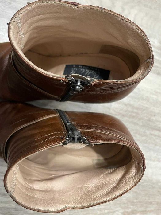 Vand cizme dama elegante Christhelen B. – maro, piele naturala