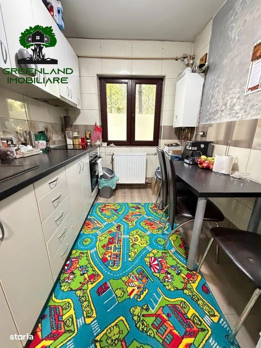 Apartament 3 camere, renovat si MOBILAT, parter, FARA RISC, Podu Ros