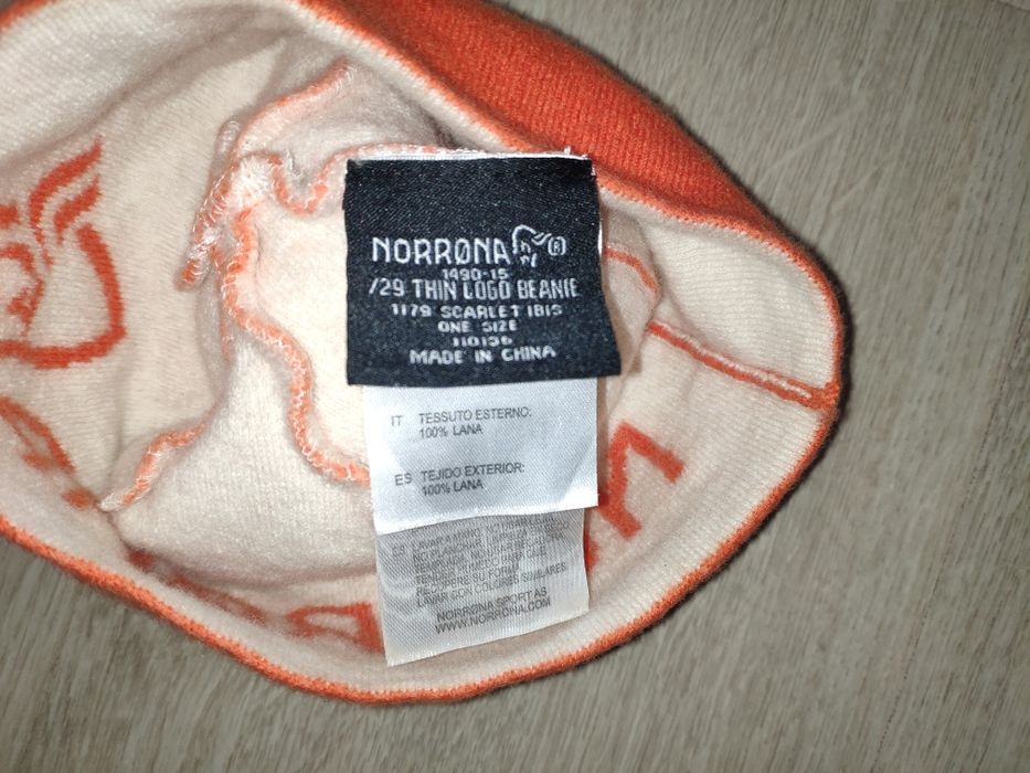 Norrøna® 29 Thin Logo Beanie, зимна шапка