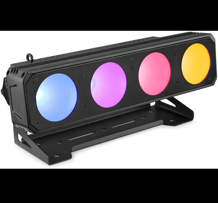 Парти осветление BeamZ Professional Pro LUCID 2.4 - LED сет 4 x 30 вата COB RGBW, DMX, LED светлинна технология, професионален светлинен сет