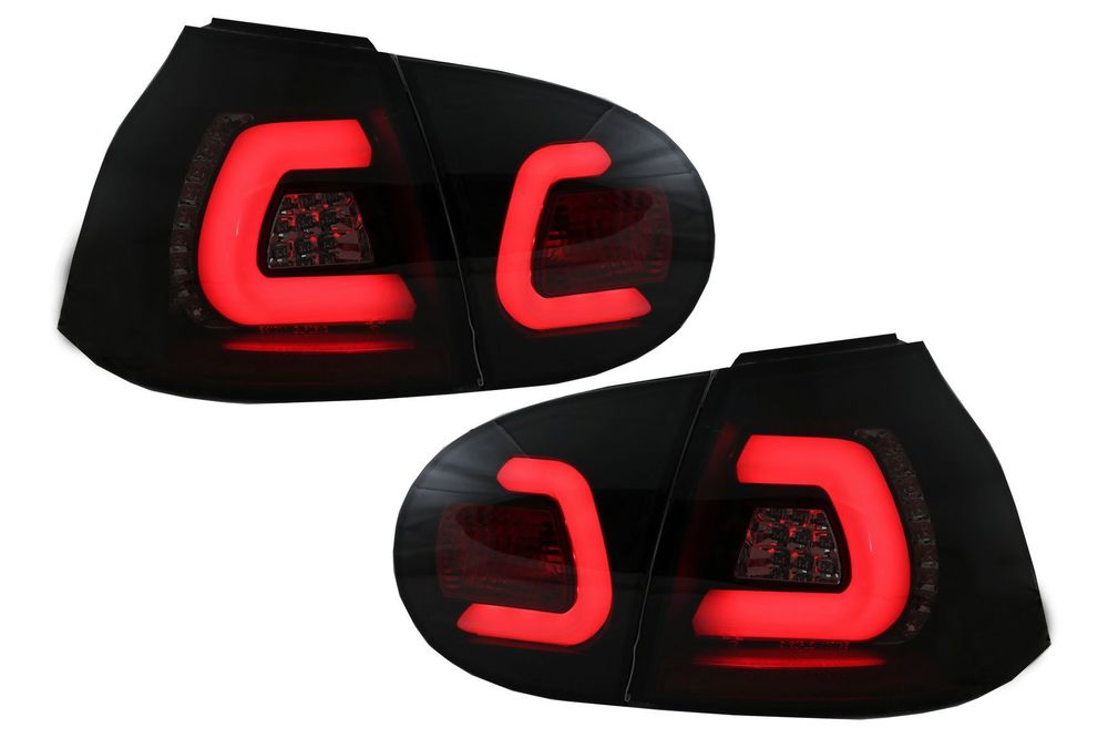 Stopuri TUBE LED BAR compatibil cu VW Golf 5 V (2004-2009) Negru Fumur