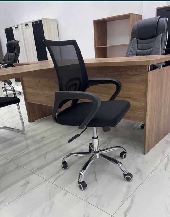 Офисное кресло Solo chrome (+доставка, гарантия, качество 100%)