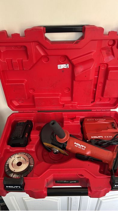 HILTI AG 5D-22 Nuron Polizor Unghiular 125Mm Complet