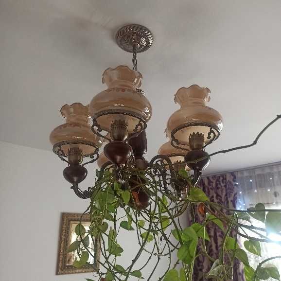 lustră 5 brațe pentru sufragerie