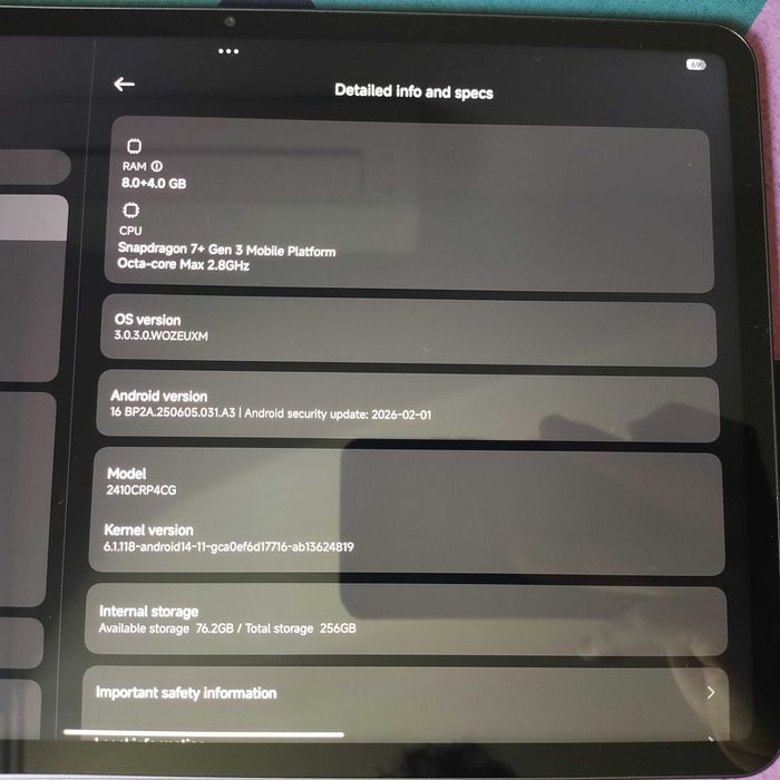 Xiaomi Pad 7 & Pro Focus Keyboard